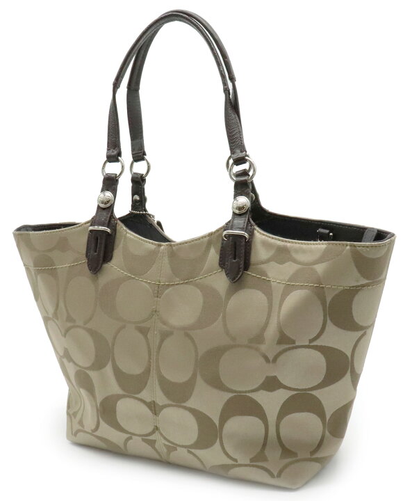 楽天市場】【バッグ】COACH コーチ シグネチャー トートバッグ  