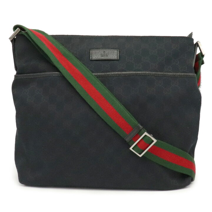 楽天市場】【バッグ】GUCCI グッチ GGキャンバス シェリーライン 