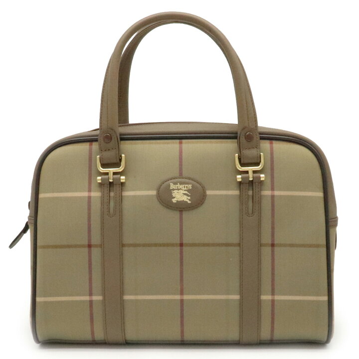 楽天市場】【バッグ】BURBERRY バーバリー ハンドバッグ ボストン 