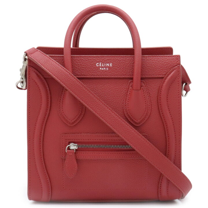 楽天市場】【バッグ】CELINE セリーヌ ラゲージ ナノショッパー  
