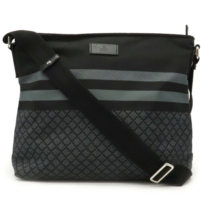 楽天市場】【バッグ】GUCCI グッチ ディアマンテ ナイロン レザー 