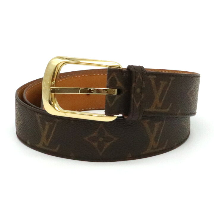 楽天市場】LOUIS VUITTON ルイ ヴィトン モノグラム サンチュール  