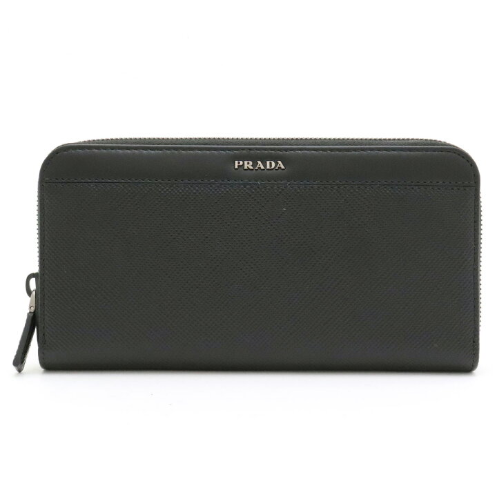 楽天市場】【財布】PRADA プラダ サフィアーノ ラウンドファスナー 長  