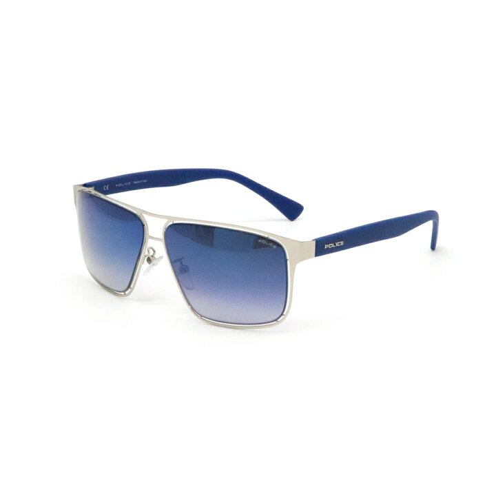 楽天市場】【新品未使用品】POLICE ポリス OFFSIDE2 サングラス ブルー  
