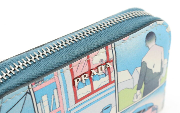 楽天市場】【財布】PRADA プラダ VITELLO COMICS コミックプリント 