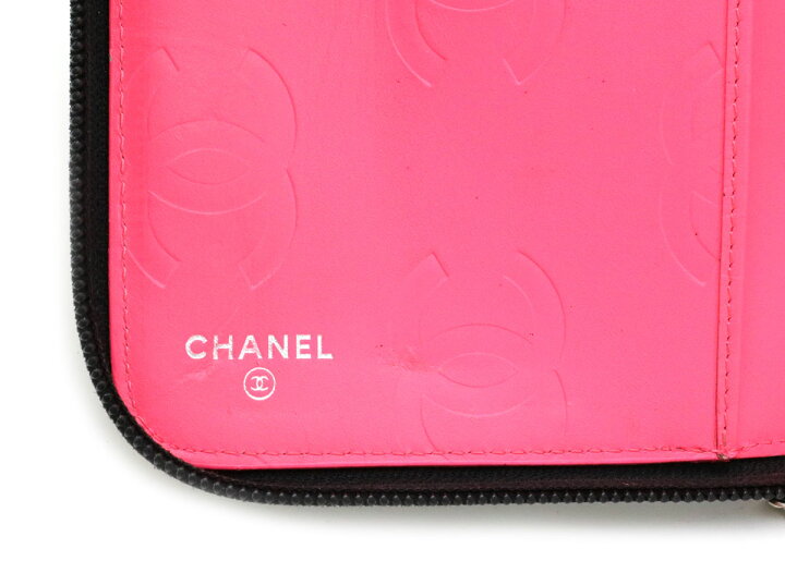 楽天市場】【財布】CHANEL シャネル カンボンライン ラウンド 