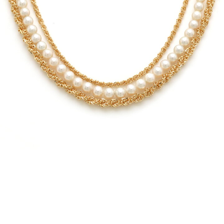 楽天市場】【ジュエリー】MIKIMOTO ミキモト パール チェーン 