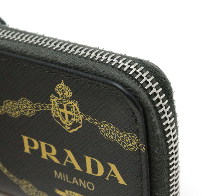 楽天市場】【財布】PRADA プラダ プリント コインケース 小銭入れ L字 