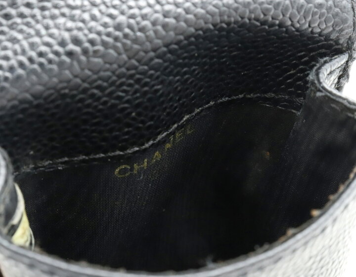 楽天市場】CHANEL シャネル キャビアスキン ココマーク シガレット  