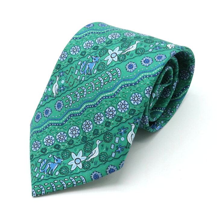 楽天市場】【未使用品】【アパレル】HERMES エルメス ネクタイ 花  