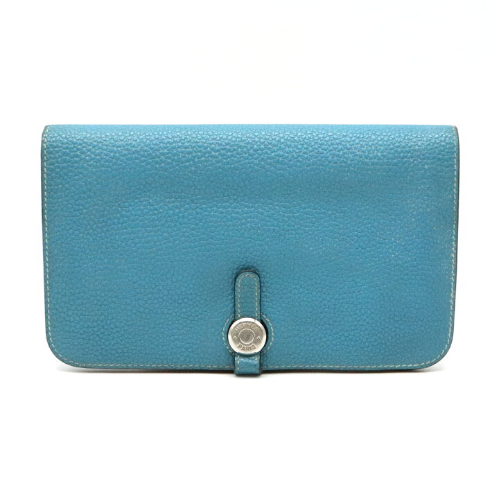 楽天市場】【財布】HERMES エルメス ドゴンGM 2つ折 二つ折り 長財布  