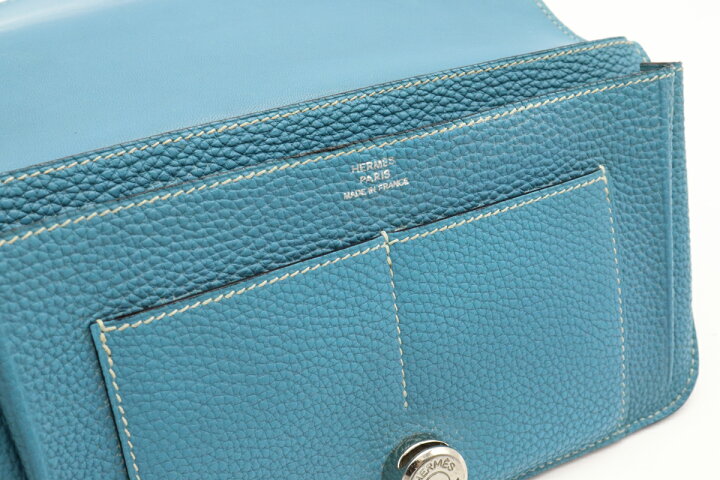 楽天市場】【財布】HERMES エルメス ドゴンGM 2つ折 二つ折り 長財布  