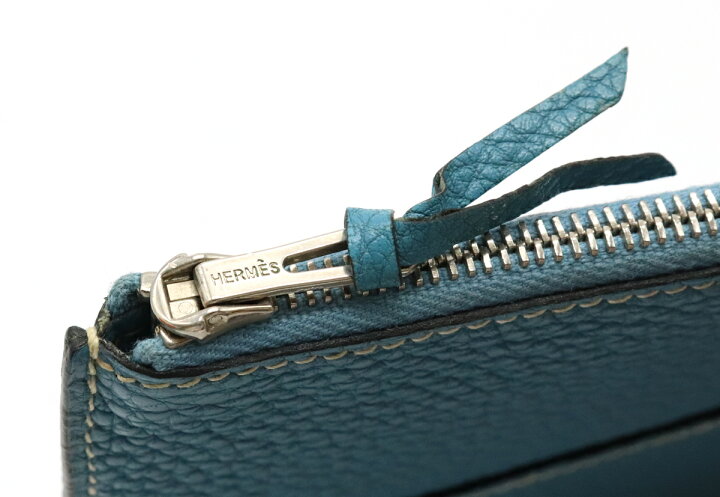 楽天市場】【財布】HERMES エルメス ドゴンGM 2つ折 二つ折り 長財布  