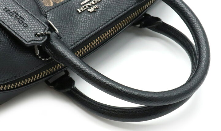 楽天市場】【バッグ】COACH コーチ ミニベネット サッチェル ハーフ 