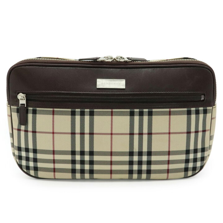 楽天市場】【バッグ】BURBERRY バーバリー ノバチェック ウエスト 