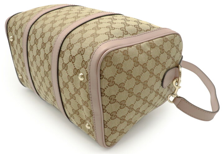 楽天市場】【バッグ】GUCCI グッチ GGキャンバス ミニボストン 