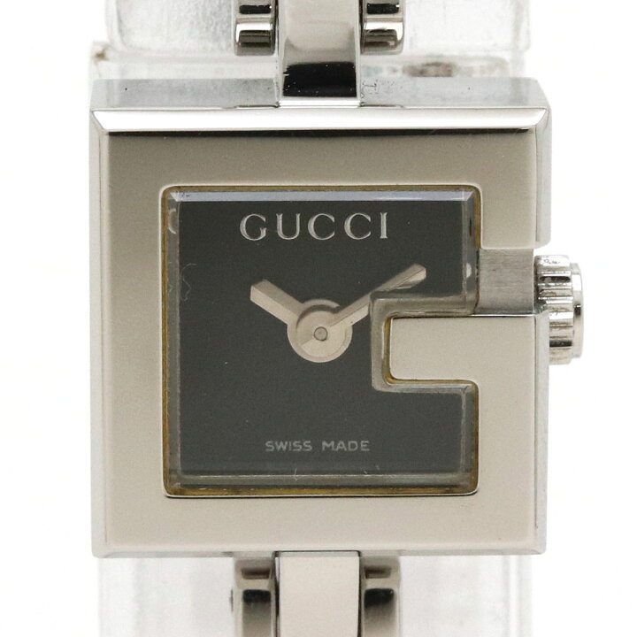 楽天市場】【ウォッチ】GUCCI グッチ Gロゴ Gミニ ブラック文字盤 SS  