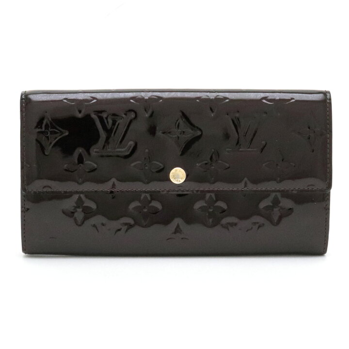 楽天市場】【財布】LOUIS VUITTON ルイ ヴィトン モノグラム ヴェルニ  