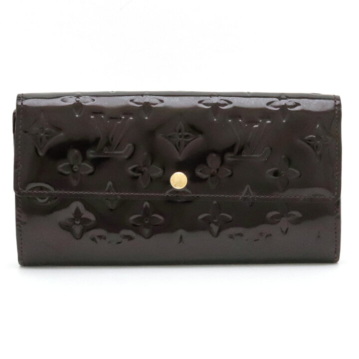 楽天市場】【財布】LOUIS VUITTON ルイ ヴィトン モノグラム ヴェルニ  