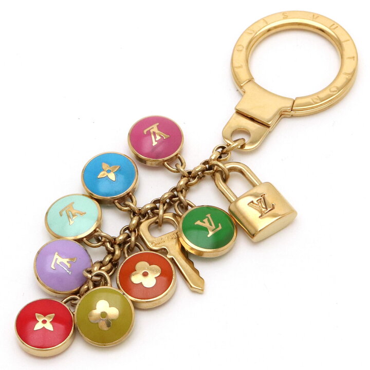 値下げ交渉ありLOUIS VUITTON マルチカラー キーホルダー（【美品  