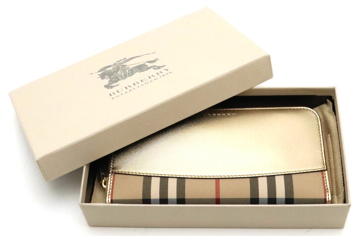 楽天市場】【未使用品】【財布】BURBERRY バーバリー ホースフェリー 