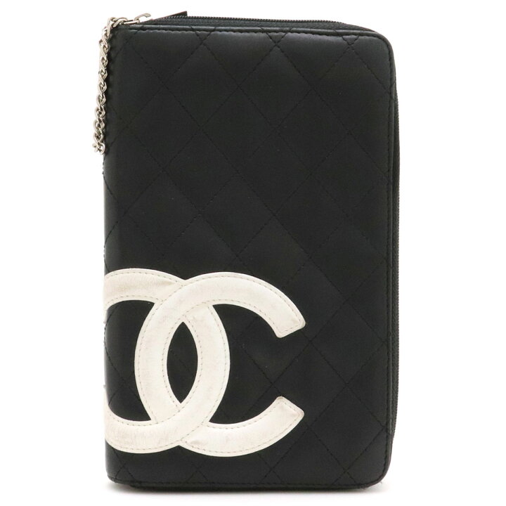 楽天市場】【財布】CHANEL シャネル カンボンライン ラウンド 