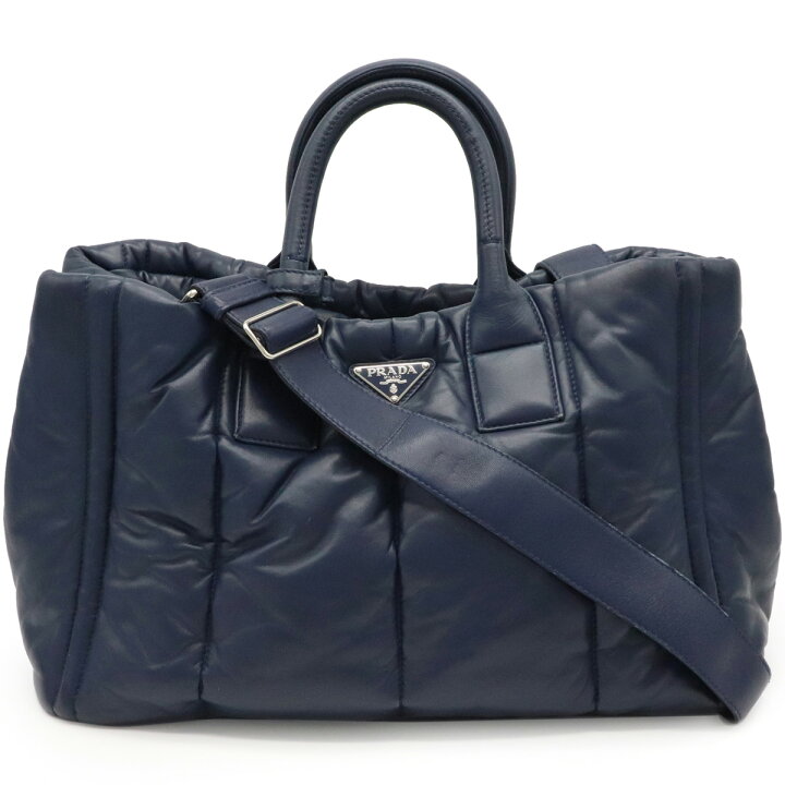 楽天市場】【バッグ】PRADA プラダ ナッパボンバー トートバッグ 