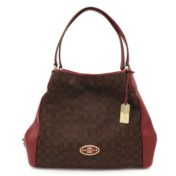 楽天市場】【未使用品】【バッグ】COACH コーチ イーディー 