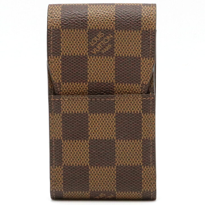 楽天市場】LOUIS VUITTON ルイ ヴィトン ダミエ エテュイ シガレット 