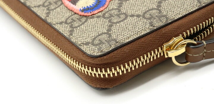 楽天市場】【未使用品】【財布】GUCCI グッチ GGスプリーム バタフライ 