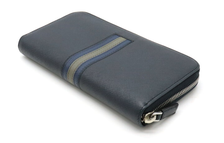 楽天市場】【財布】PRADA プラダ SAFFIANO RIGHE ライン ラウンド 
