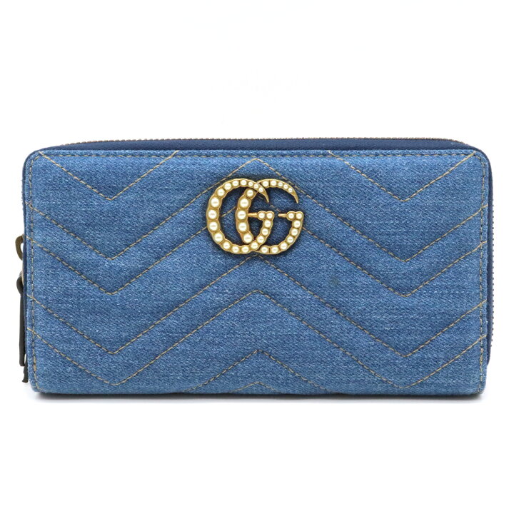 楽天市場】【未使用品】【財布】GUCCI グッチ GGマーモント 