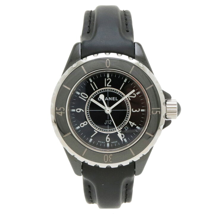 楽天市場】【ウォッチ】CHANEL シャネル J12 ブラック 黒 33mm  