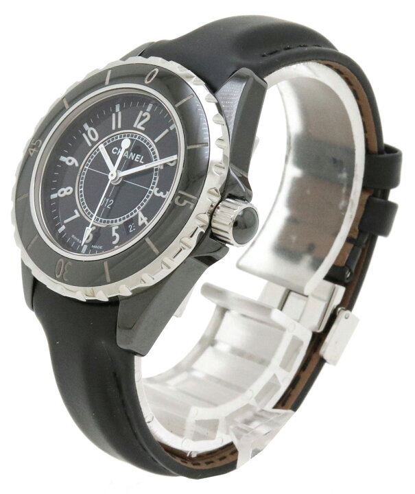 楽天市場】【ウォッチ】CHANEL シャネル J12 ブラック 黒 33mm 