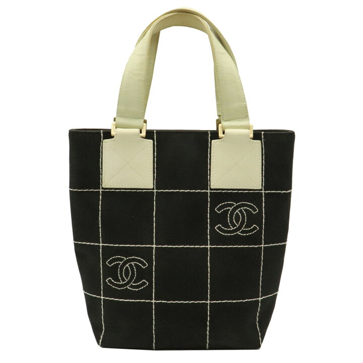 楽天市場】【バッグ】CHANEL シャネル チョコバー ココマーク トート 
