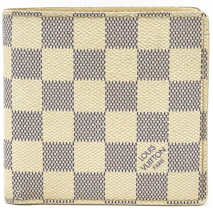 楽天市場】【財布】LOUIS VUITTON ルイ ヴィトン ダミエアズール  