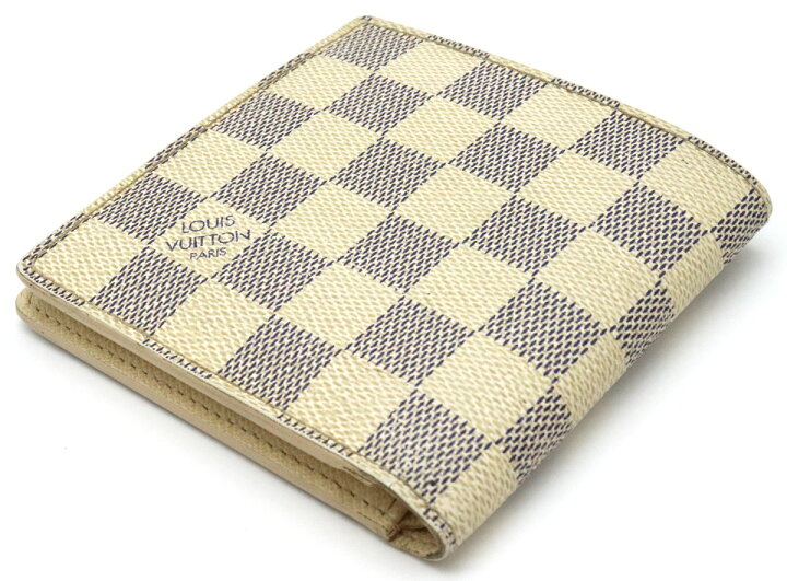 楽天市場】【財布】LOUIS VUITTON ルイ ヴィトン ダミエアズール  