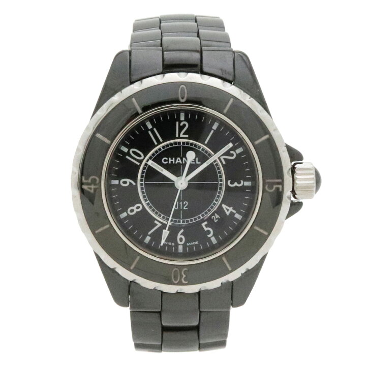 楽天市場】【ウォッチ】CHANEL シャネル J12 ブラック 黒 33mm  