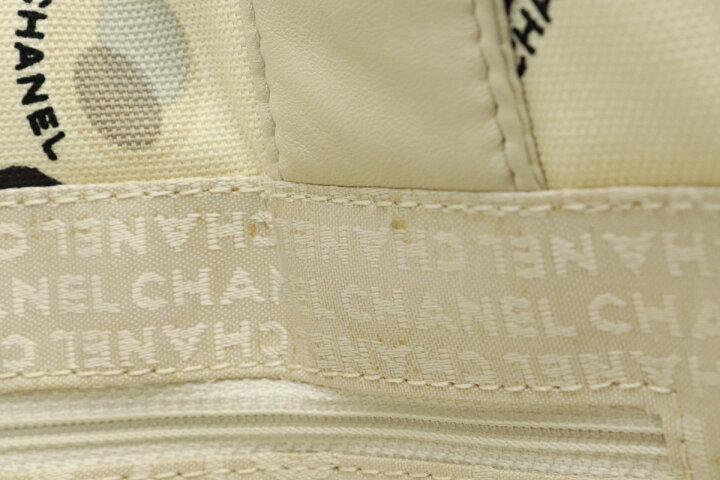 楽天市場】【バッグ】CHANEL シャネル 総柄 トートバッグ ショルダー 