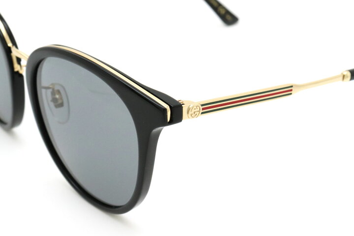 楽天市場】GUCCI グッチ サングラス グレースモーク ラウンドフレーム 