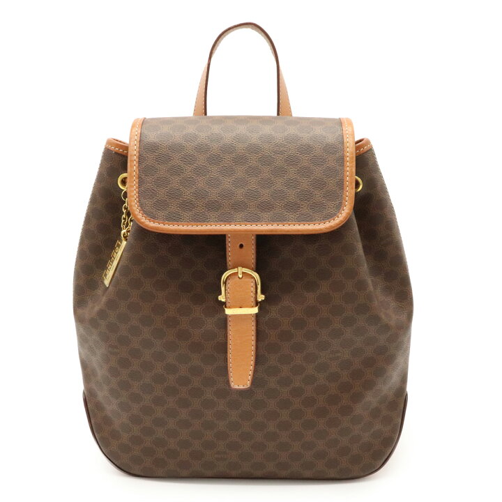 楽天市場】【バッグ】CELINE セリーヌ マカダム柄 バックパック 