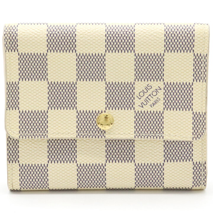 楽天市場】【財布】LOUIS VUITTON ルイ ヴィトン ダミエアズール 