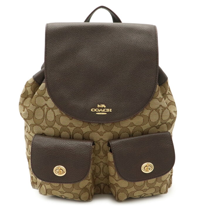 楽天市場】【バッグ】COACH コーチ リュック シグネチャー ビリー 