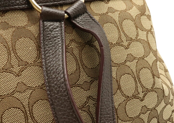 楽天市場】【バッグ】COACH コーチ リュック シグネチャー ビリー 