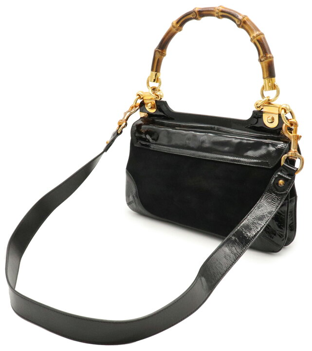 楽天市場】【バッグ】GUCCI グッチ バンブー ハンドバッグ 2WAY 