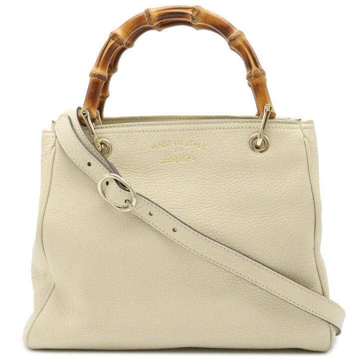 楽天市場】【バッグ】GUCCI グッチ バンブー スモールショッパー 2WAY 
