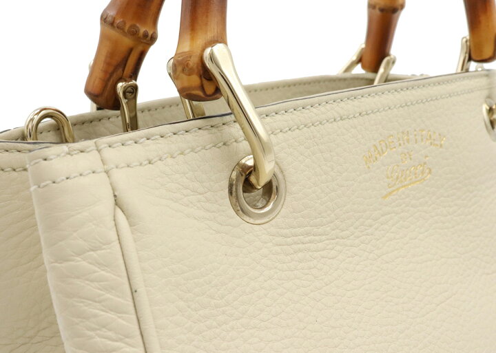 楽天市場】【バッグ】GUCCI グッチ バンブー スモールショッパー 2WAY 