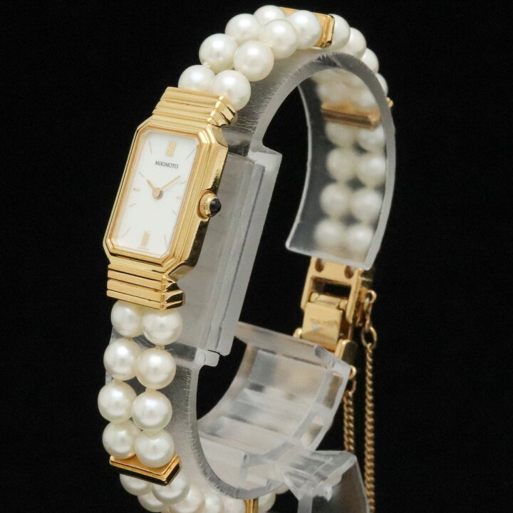 楽天市場】【ウォッチ】MIKIMOTO ミキモト パール ウォッチ GP シェル  
