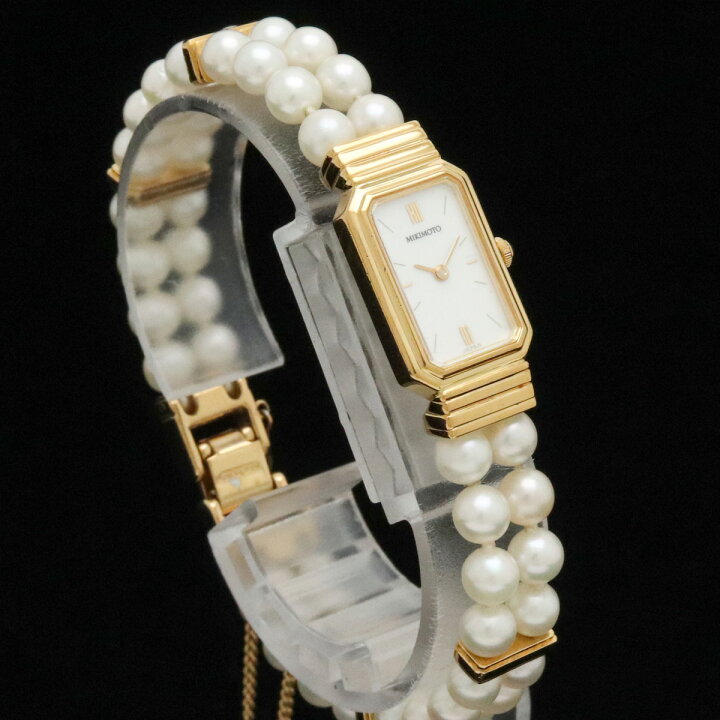 楽天市場】【ウォッチ】MIKIMOTO ミキモト パール ウォッチ GP シェル 