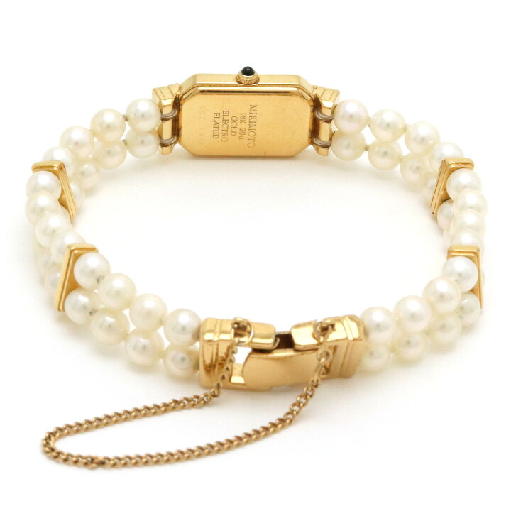 楽天市場】【ウォッチ】MIKIMOTO ミキモト パール ウォッチ GP シェル  